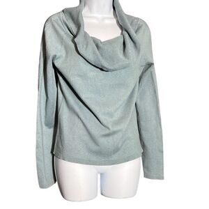 Ann Taylor Soft Blue Versatile Neck Sweater  Size: Medium
